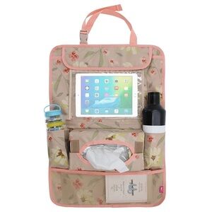 NEW Floral Backseat Car Organizer and Storage